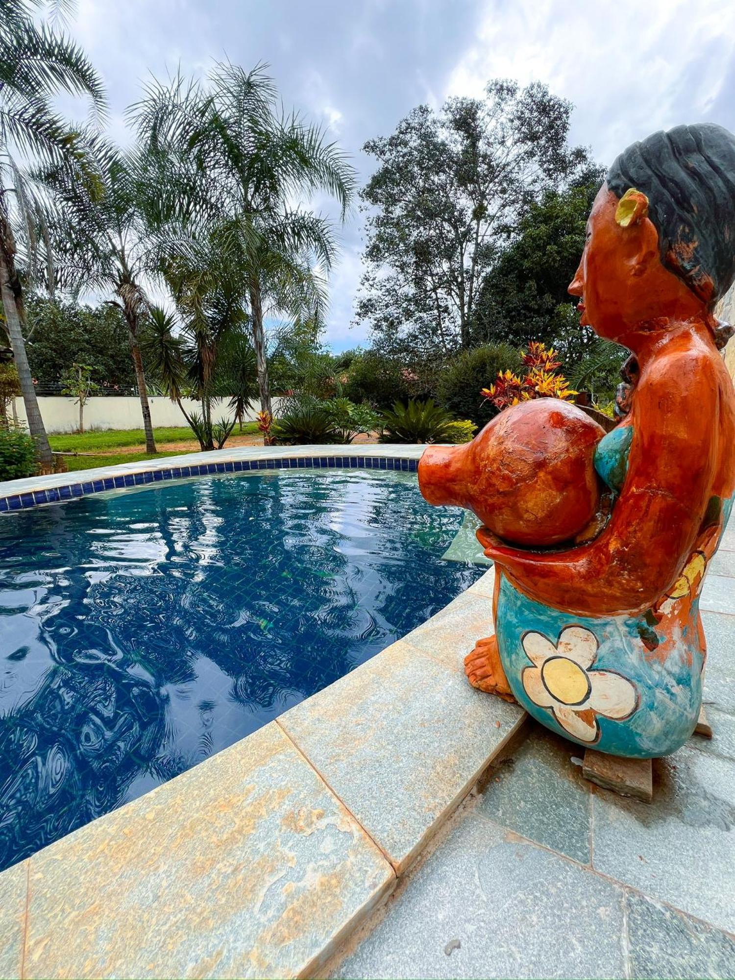 Chacara Sombra Da Mata01 Villa Pirenopolis Bagian luar foto